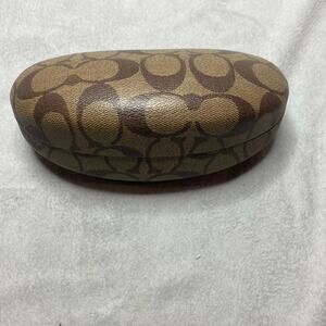 Coach "C" glass case CASE ONLY